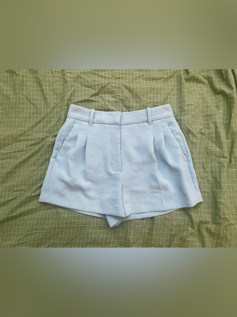 Aritzia The Effortless Short™ Mini - Crepette™ Ripple blue 4